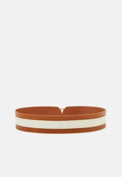 Anna Field Waist Belt - Cognac/White -Anna Field 02fb80d705ca4e89a13325687741edc9