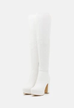 Anna Field Over-The-Knee Boots - White 10 Anna Field Over-The-Knee Boots - White -Anna Field 0787991cf3de4493bae540771d91993c