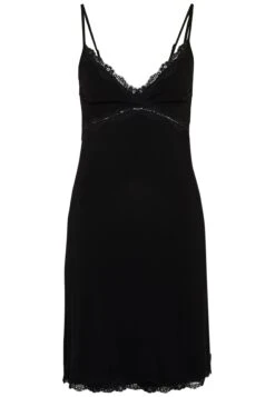 Anna Field Heidi Short Sleeves Viscose Nightdress - Nightie - Black 10 Anna Field Heidi Short Sleeves Viscose Nightdress - Nightie - Black -Anna Field 09bf0e44fa95471b8c6347b5c956e75d
