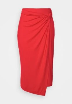 Anna Field Front Knot Midi Skirt - Pencil Skirt - Red 14 Anna Field Front Knot Midi Skirt - Pencil Skirt - Red -Anna Field 0ab85f809b7e4081986dbd9b6f8d2ea7