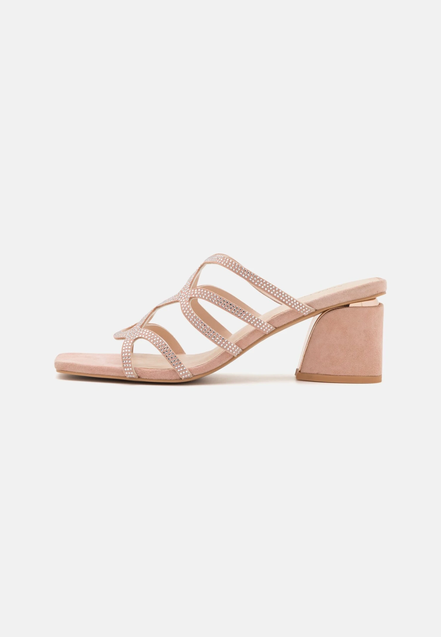 Anna Field Leather- Heeled Mules - Light Pink 4 Anna Field Leather- Heeled Mules - Light Pink - Image 2