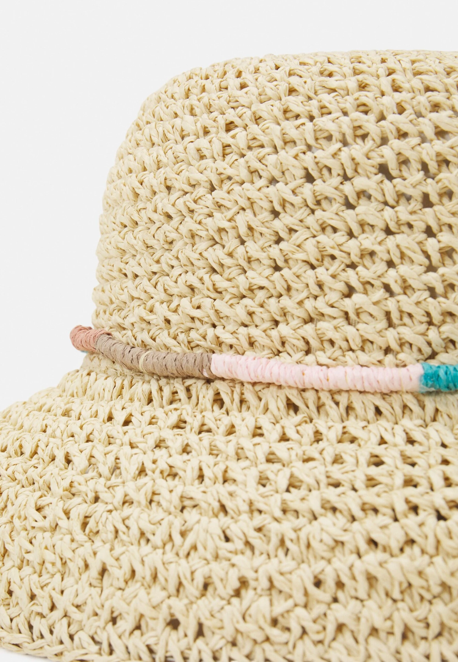 Anna Field Hat - Tan/Pink 5 Anna Field Hat - Tan/Pink - Image 3