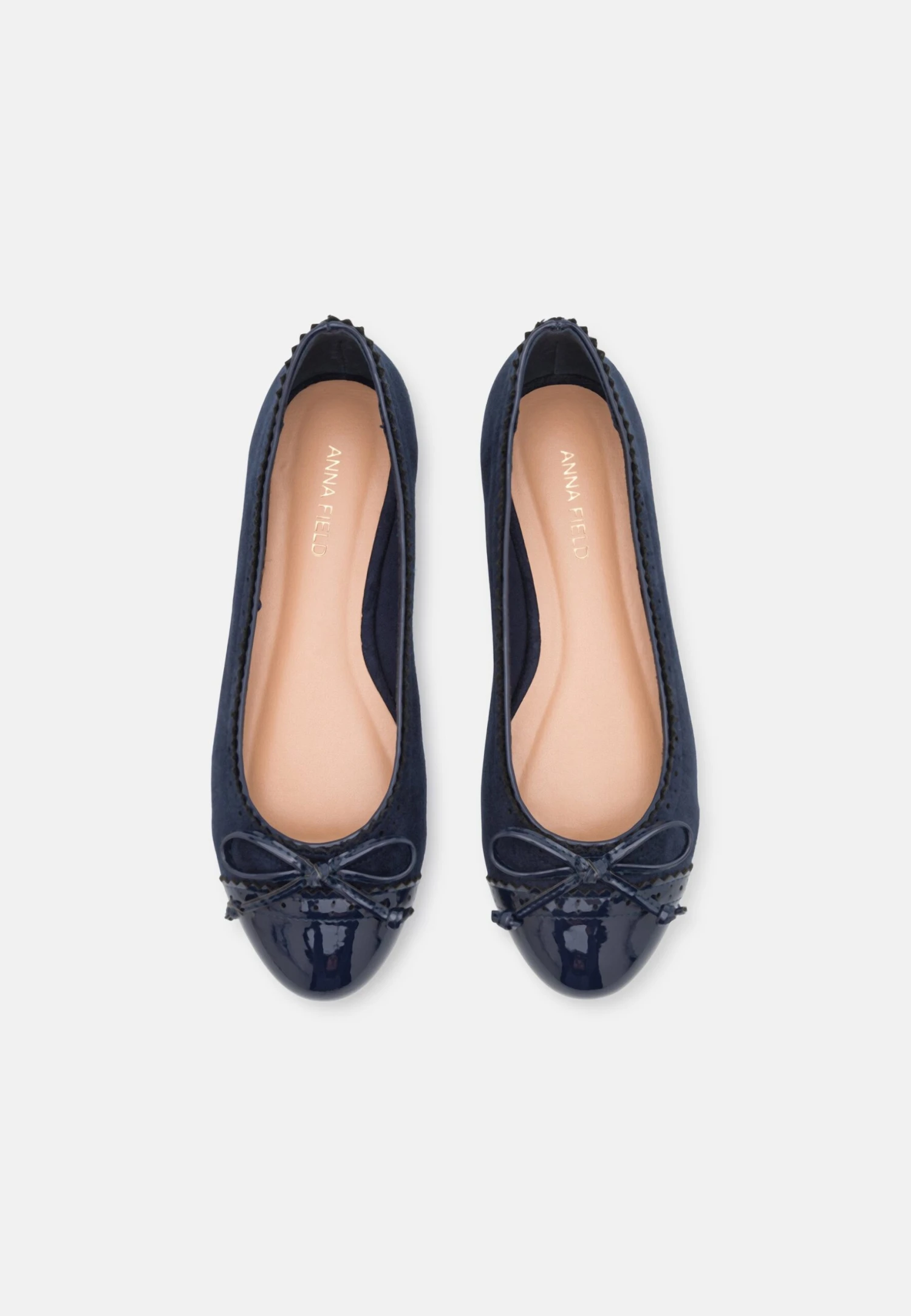 Anna Field Ballet Pumps - Dark Blue 8 Anna Field Ballet Pumps - Dark Blue - Image 6