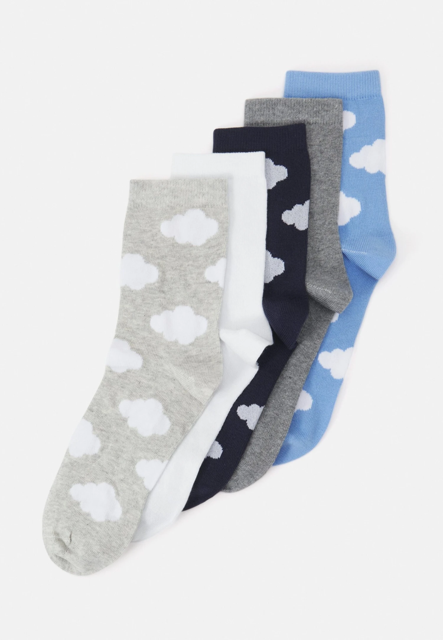 Anna Field 5Pk Cloud Socks - Socks - Multi-Coloured 3 Anna Field 5Pk Cloud Socks - Socks - Multi-Coloured