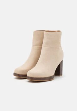 Wide Fit - Platform Ankle Boots - Beige 10 Wide Fit - Platform Ankle Boots - Beige -Anna Field 175eb1c47cbd4bdb89f58c0f53079ae8