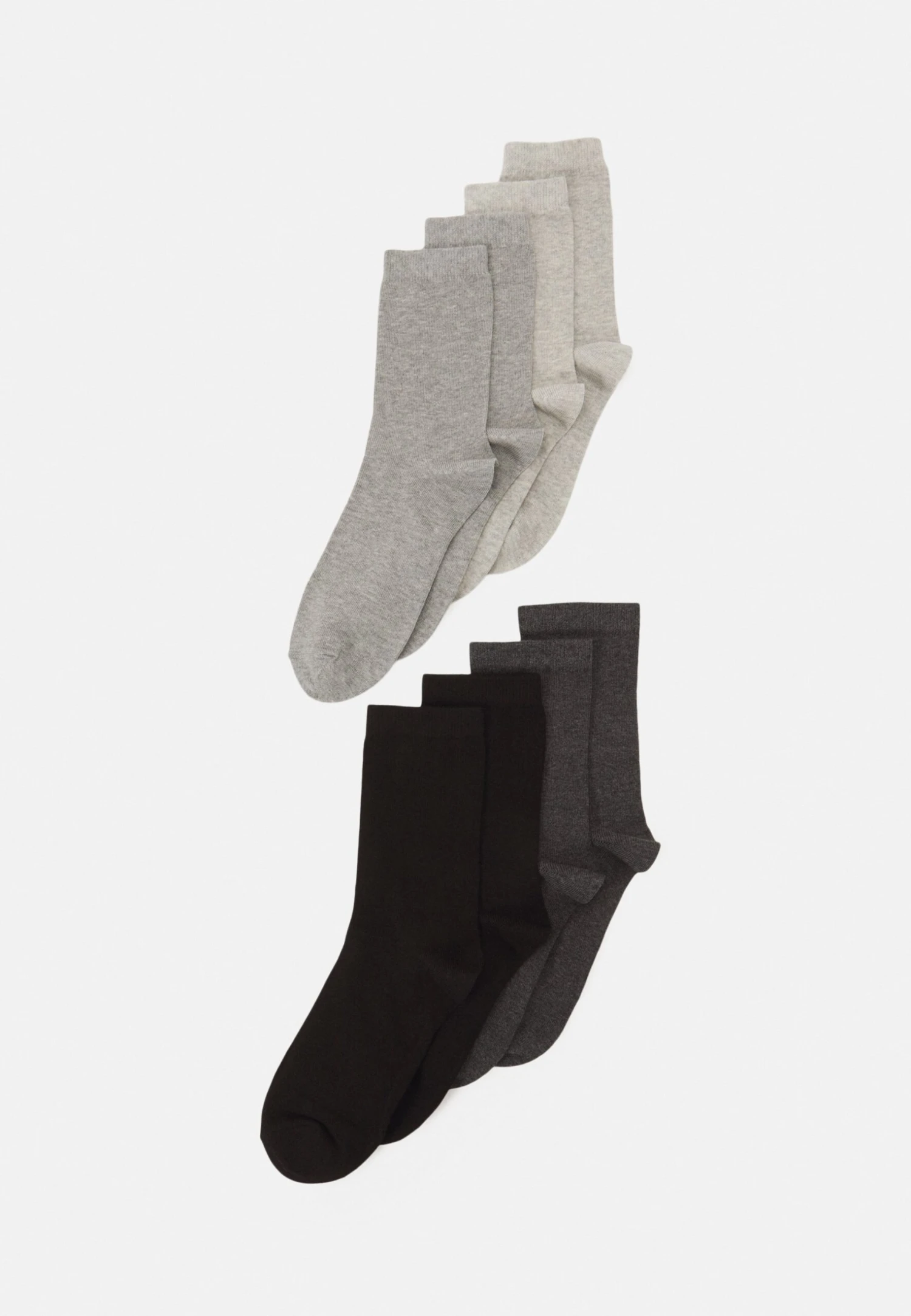 Anna Field 8 Pack- Socks - Grey, Black 3 Anna Field 8 Pack- Socks - Grey, Black