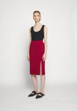 Anna Field Pencil Skirt - Dark Red 13 Anna Field Pencil Skirt - Dark Red -Anna Field 1a4811d8b8b844c18ea957f12d0c985c