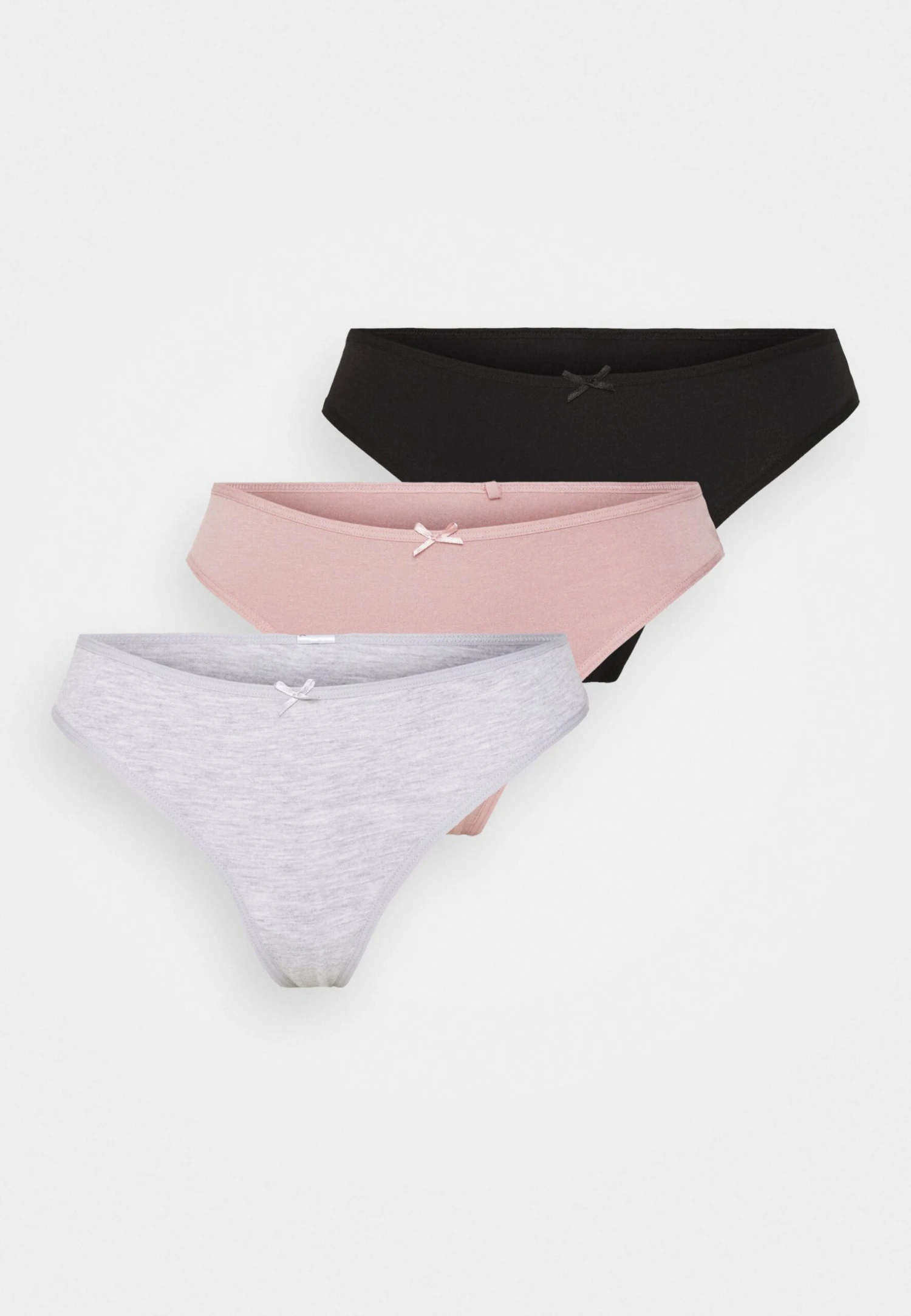 Anna Field Georgina 3 Pack- Thong - Black/White/Pink 8 Anna Field Georgina 3 Pack- Thong - Black/White/Pink - Image 6