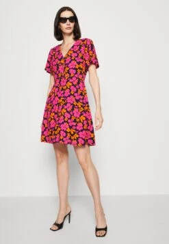Anna Field Shirt Dress - Pink/Orange -Anna Field 2035bfe4668c4b5ca425e30208a52762