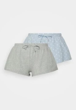 Anna Field Short 2 Pack - Pyjama Bottoms - Blue -Anna Field 21b2f6a2b82a41ed8386e9f4627d14c2