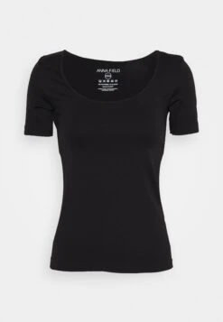 Anna Field Basic T-Shirt - Black -Anna Field 22bfe5b80a0f4cd58b68075ec516f8e4