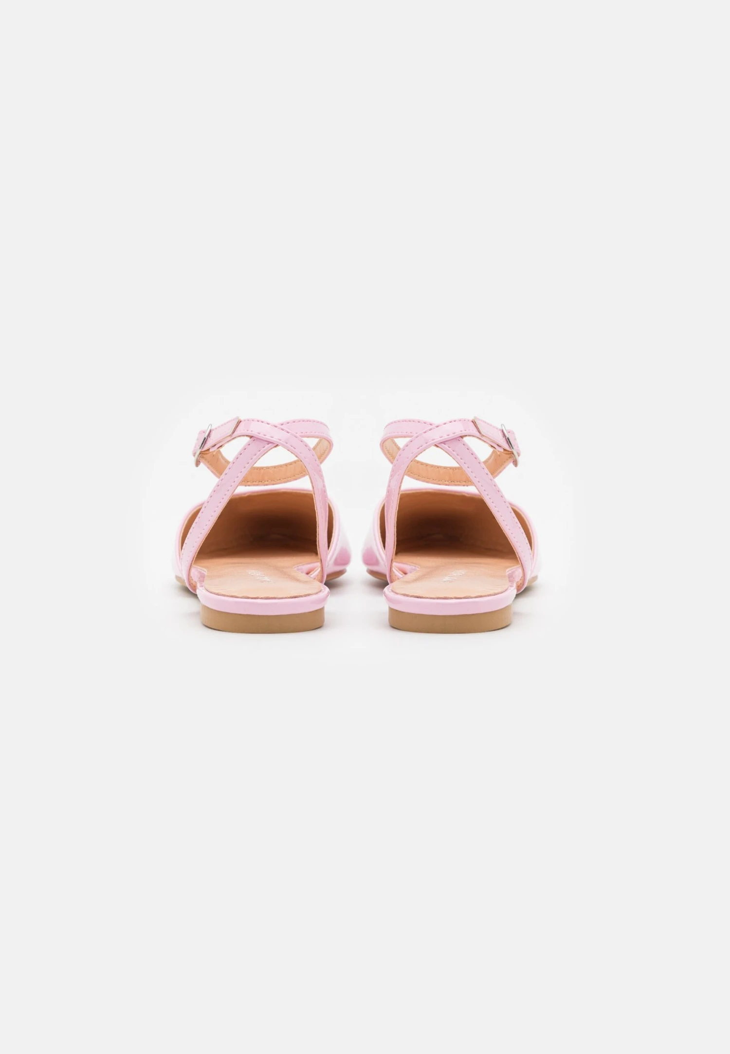 Anna Field Ankle Strap Ballet Pumps - Pink 6 Anna Field Ankle Strap Ballet Pumps - Pink - Image 4