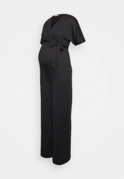 Short Sleeve Wrap Jumpsuit - Jumpsuit - Black 10 Short Sleeve Wrap Jumpsuit - Jumpsuit - Black -Anna Field 286fe87934f24d35b2bce0374302b708