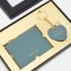 Anna Field Set - Business Card Holder - Blue 1 Anna Field Set - Business Card Holder - Blue -Anna Field 2a681d8b575f4c31907bf7dedd4c45df