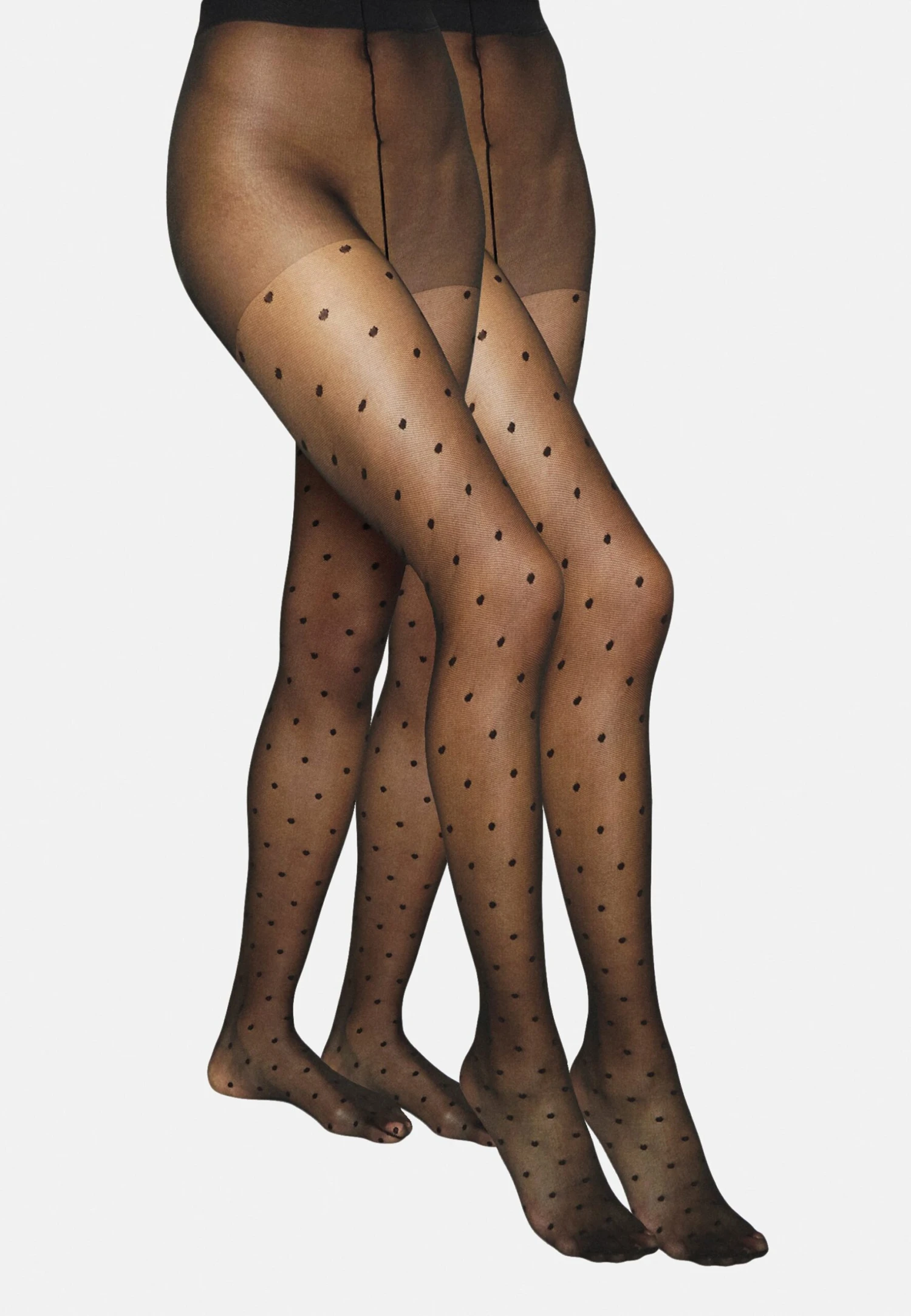Anna Field 20 DenPolka Dots Tights - Tights - Black 4 Anna Field 20 DenPolka Dots Tights - Tights - Black - Image 2