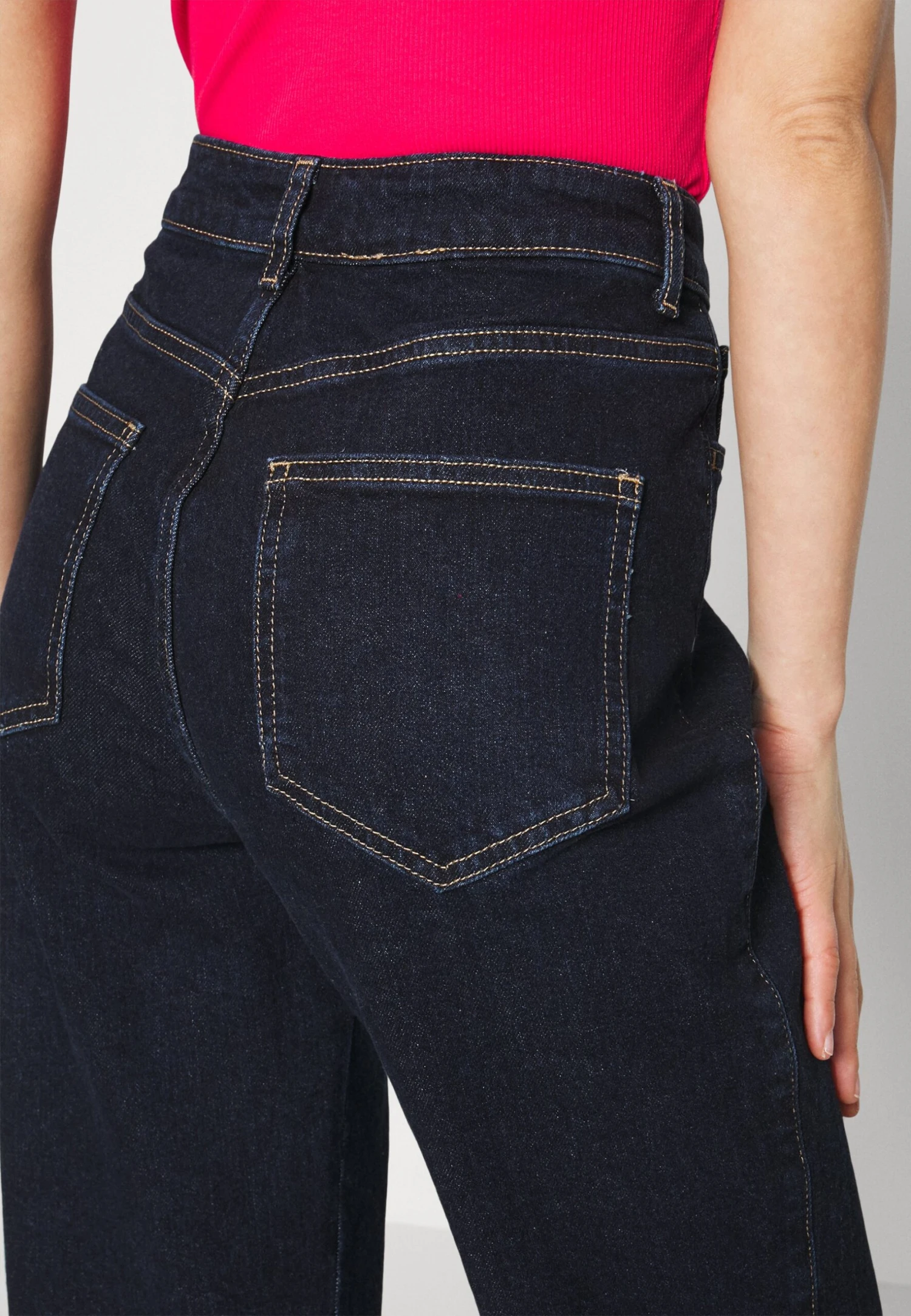 Kick Flare - Bootcut Jeans - Dark Blue Denim 7 Kick Flare - Bootcut Jeans - Dark Blue Denim - Image 5