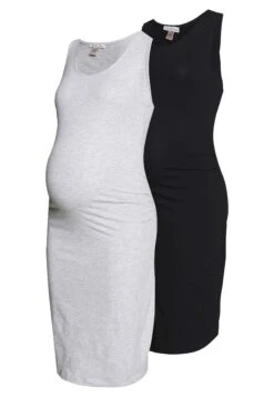 2 Pack - Shift Dress - Light Grey/Black 14 2 Pack - Shift Dress - Light Grey/Black -Anna Field 39ca9c517a404cfbb9a9220d30d449c2