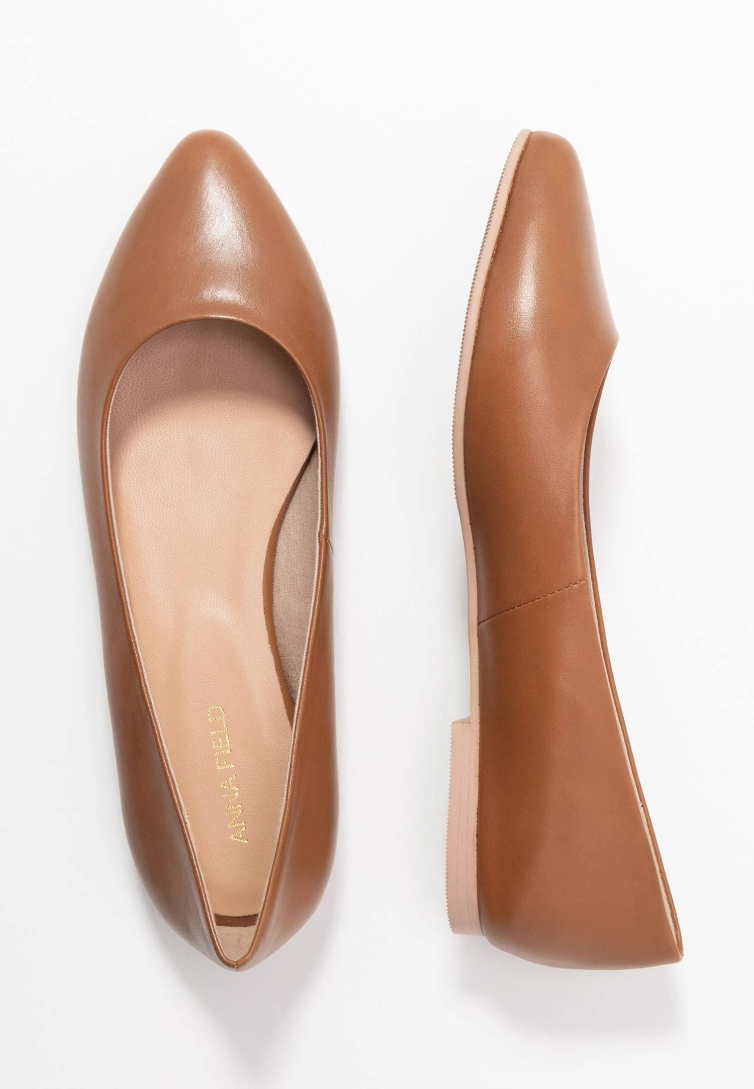 Anna Field Leather - Ballet Pumps - Cognac 6 Anna Field Leather - Ballet Pumps - Cognac - Image 4