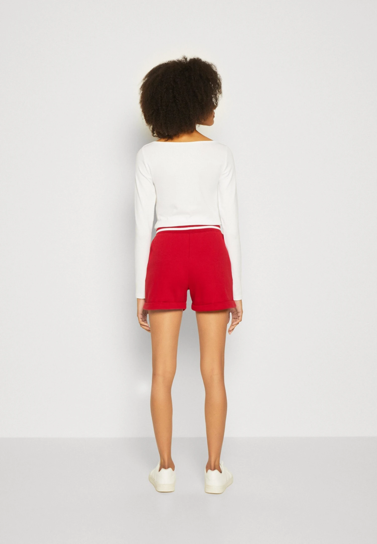 Anna Field Shorts - Dark Red 5 Anna Field Shorts - Dark Red - Image 3