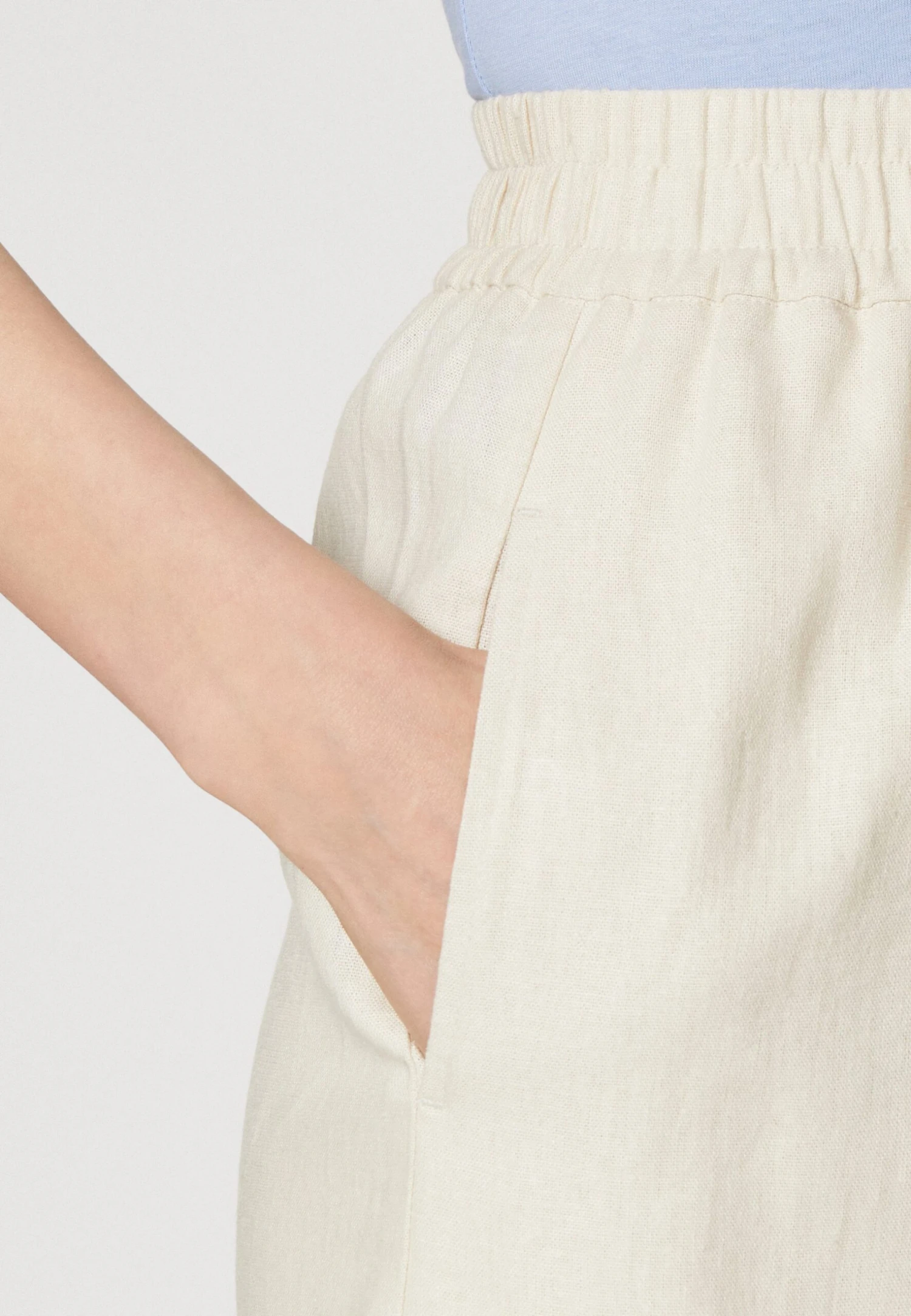 Anna Field Linen Mix - Shorts - Beige 6 Anna Field Linen Mix - Shorts - Beige - Image 4