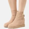 Anna Field Leather Winter Boot - Ankle Boots - Beige 2 Anna Field Leather Winter Boot - Ankle Boots - Beige -Anna Field 403d8e79ec92427f9976296d272e98b2