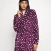 Anna Field Dressing Gown - Dark Red/Beige -Anna Field 46f61e56ae394a3a9d0cd7c588aa288a