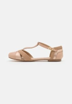 Anna Field Leather- Ankle Strap Ballet Pumps - Beige 9 Anna Field Leather- Ankle Strap Ballet Pumps - Beige -Anna Field 4bf5df022e274ceb8d4c49c3250f96be