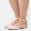 Anna Field Ankle Strap Ballet Pumps - Pink 2 Anna Field Ankle Strap Ballet Pumps - Pink -Anna Field 4e0f57985c514b86901a6233c75ce355