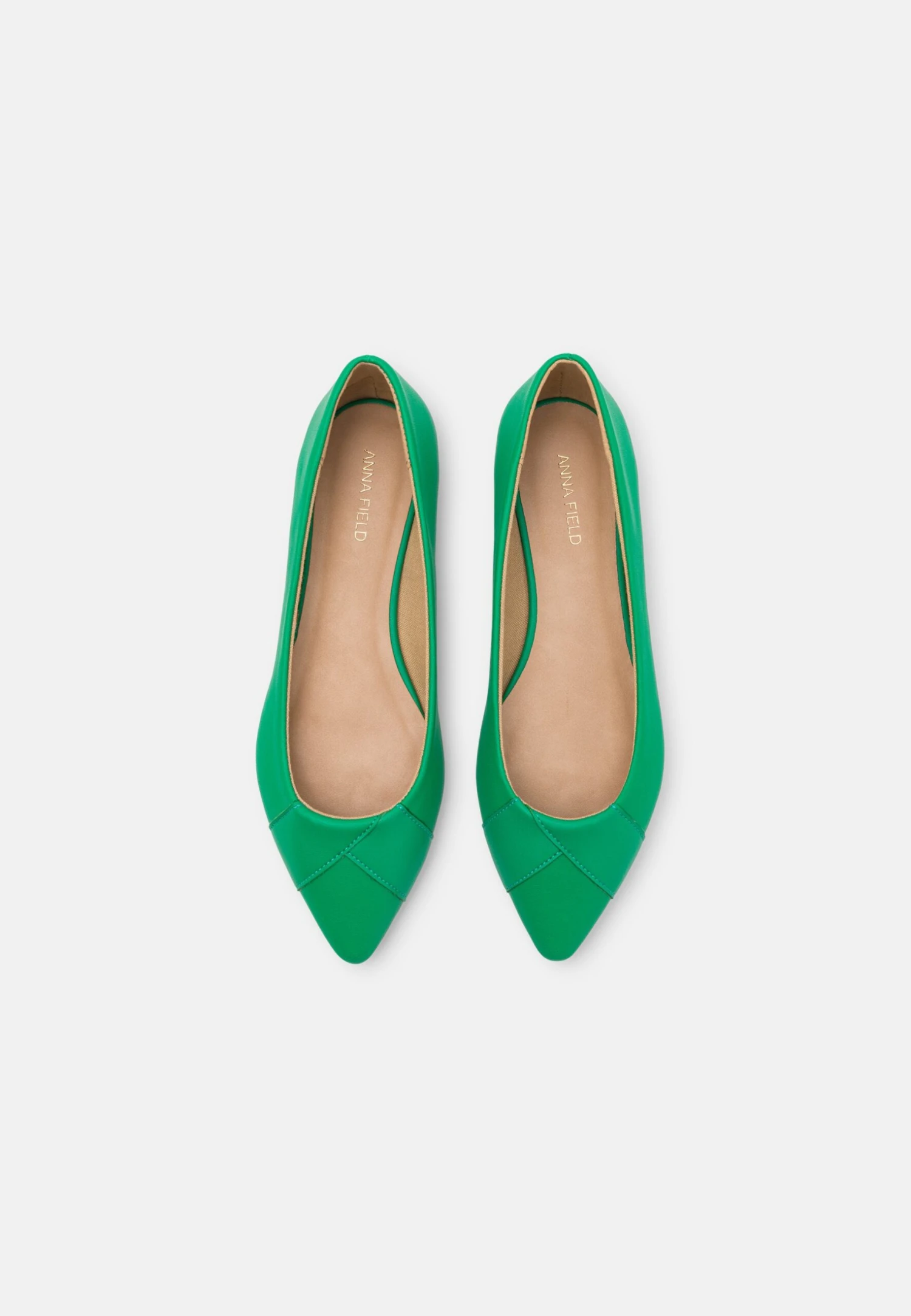 Anna Field Ballet Pumps - Green 8 Anna Field Ballet Pumps - Green - Image 6