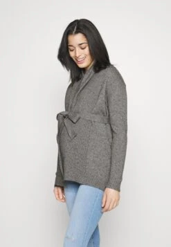 Cardigan - Mottled Grey