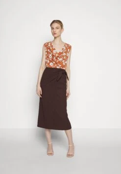 Anna Field A-Line Skirt - Brown 13 Anna Field A-Line Skirt - Brown -Anna Field 54183ff7a97745c8ba9e98a0ede233f1
