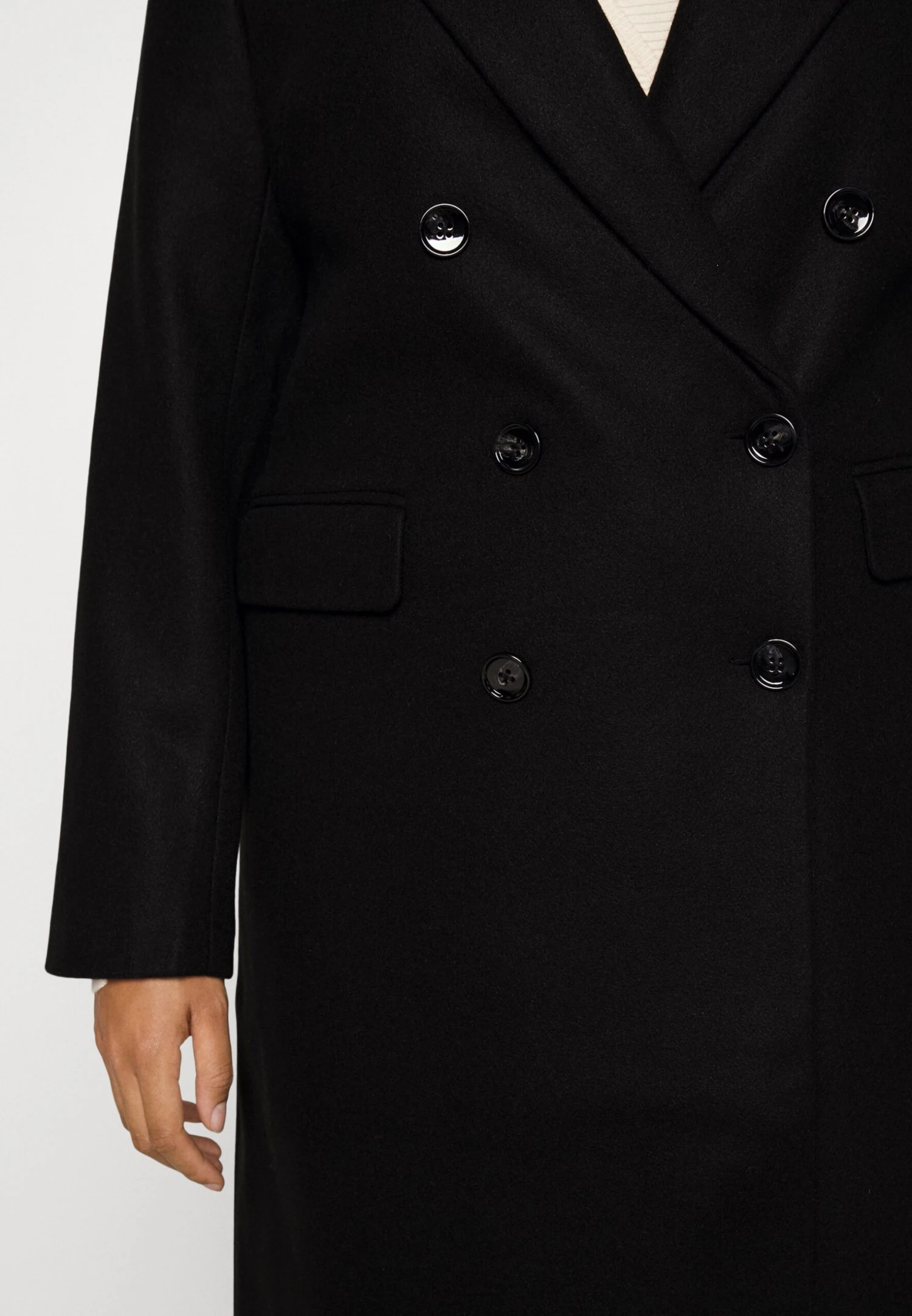 Classic Coat - Black 7 Classic Coat - Black - Image 5