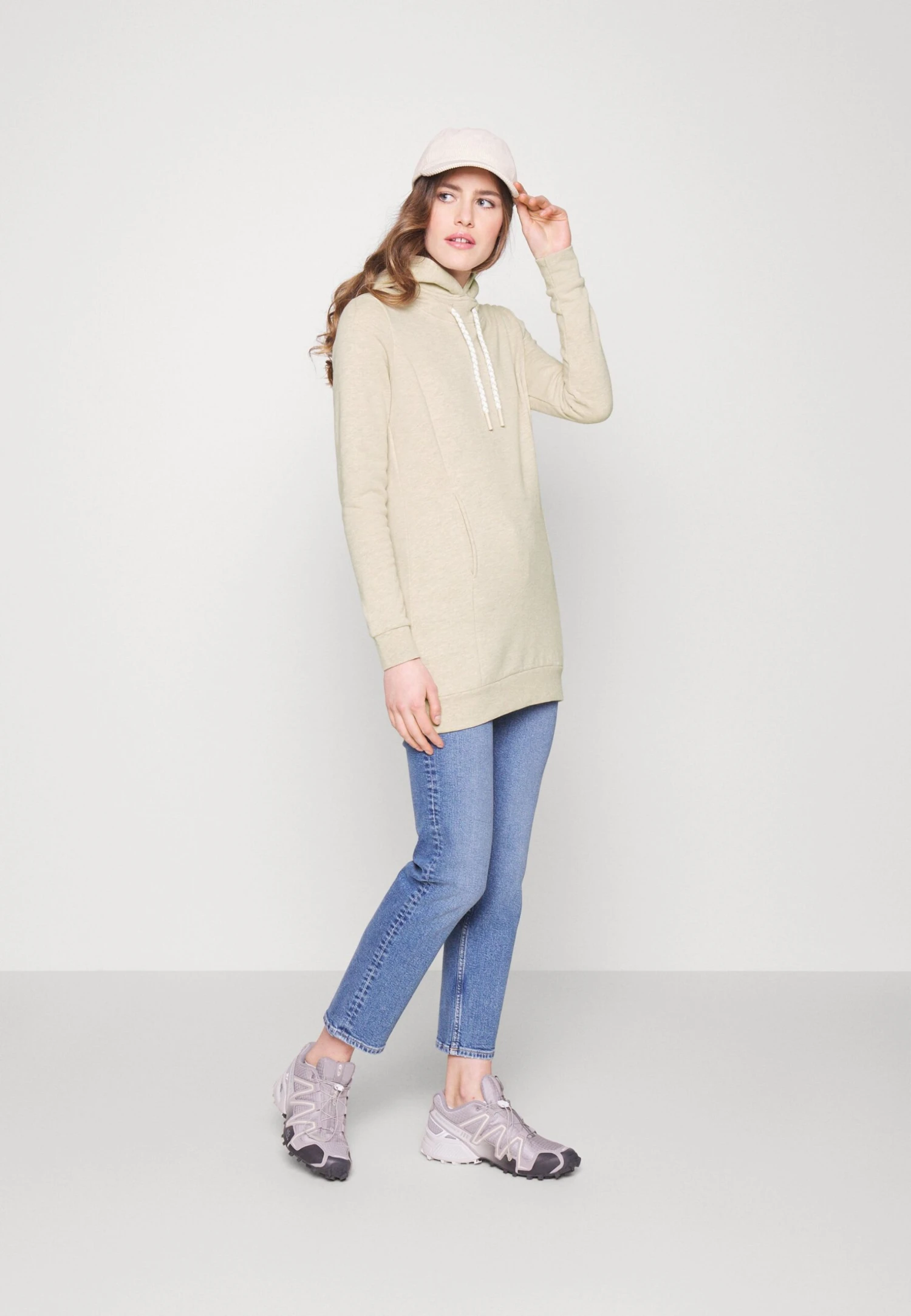 Hoodie - Mottled Beige 4 Hoodie - Mottled Beige - Image 2
