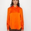 Anna Field Button-Down Blouse - Orange 2 Anna Field Button-Down Blouse - Orange -Anna Field 5919295255ac4715a5695707710bf11b