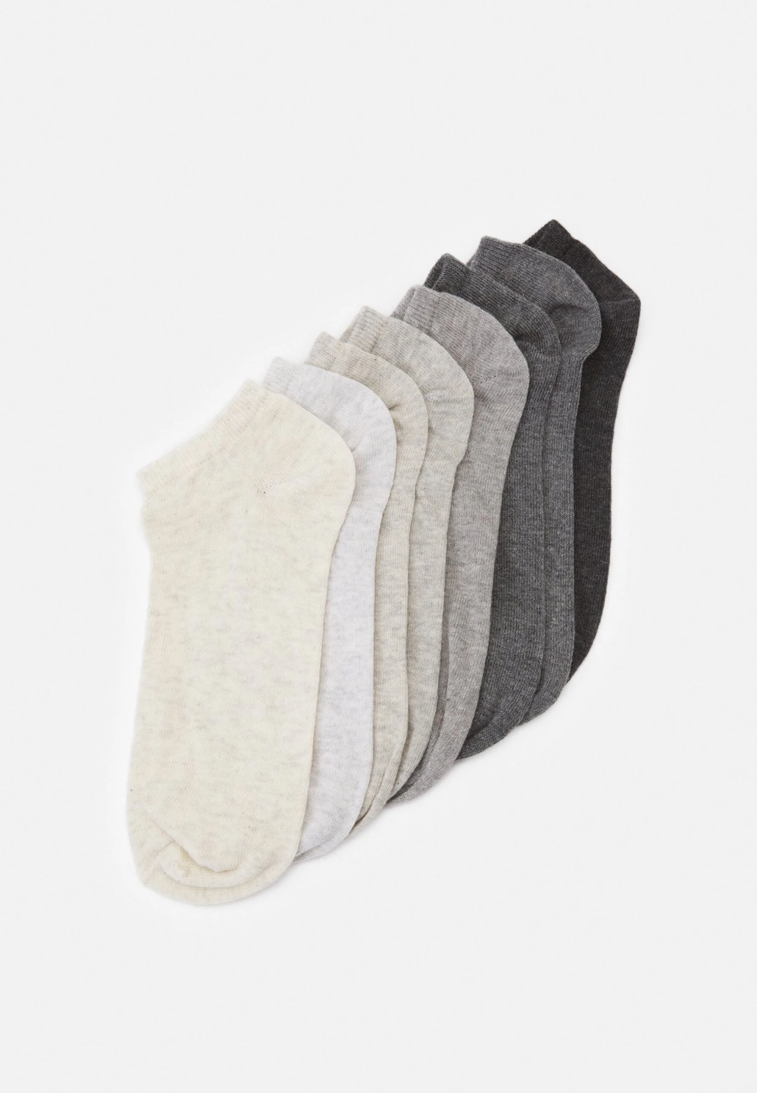Anna Field 8Pp Sneaker Socks - Socks - Grey 3 Anna Field 8Pp Sneaker Socks - Socks - Grey