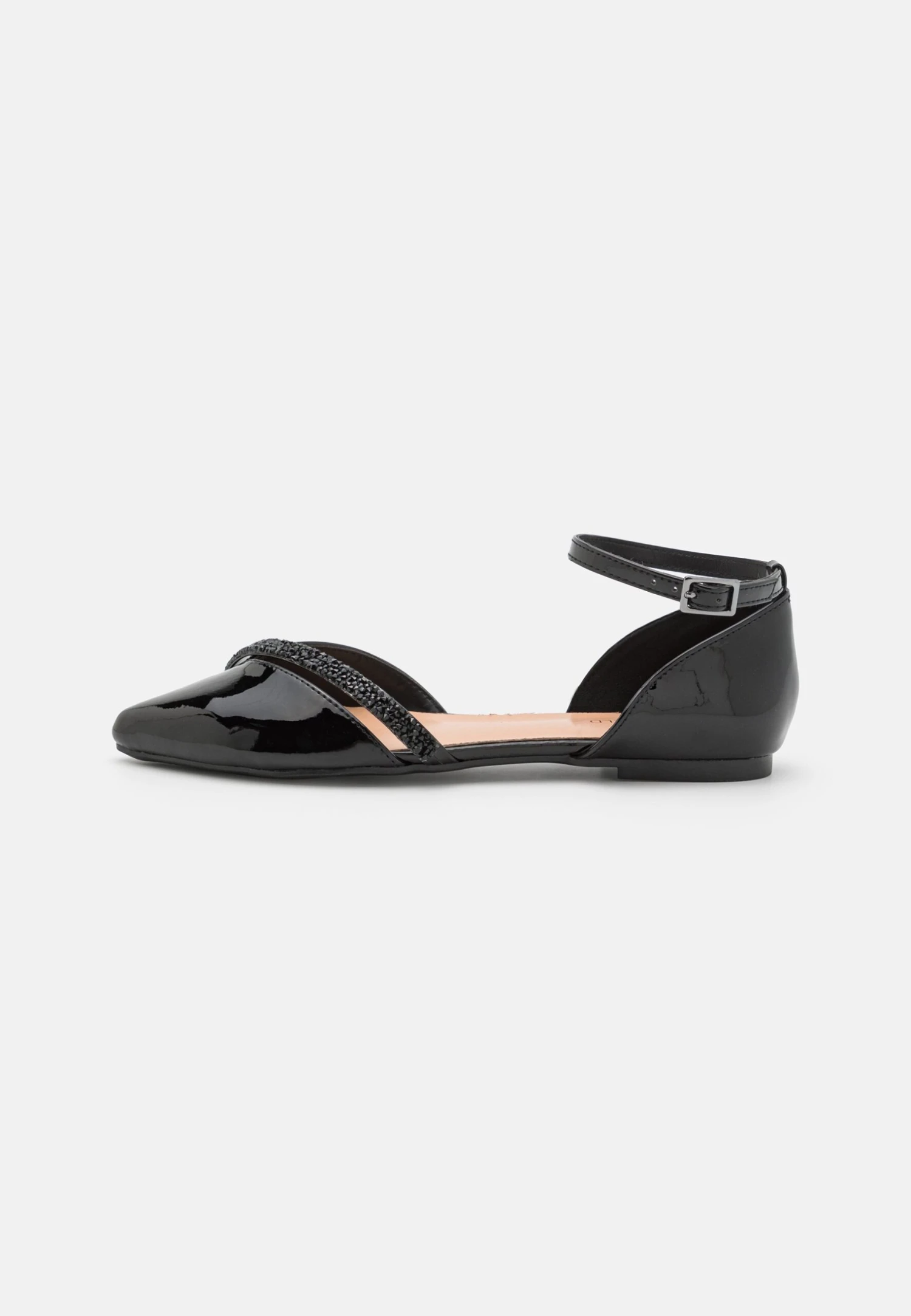 Anna Field Ankle Strap Ballet Pumps - Black 4 Anna Field Ankle Strap Ballet Pumps - Black - Image 2