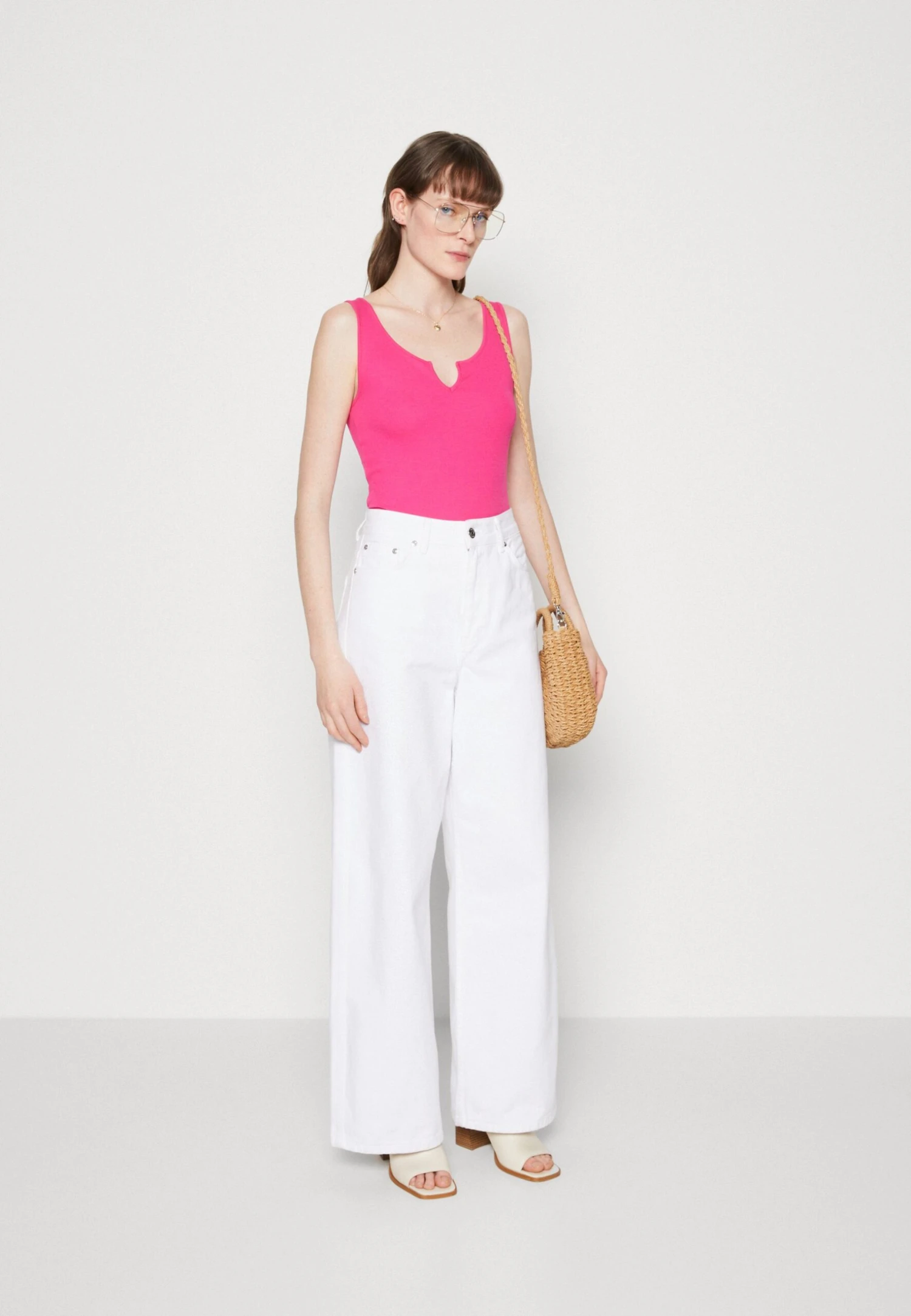 Anna Field Top - Pink 4 Anna Field Top - Pink - Image 2