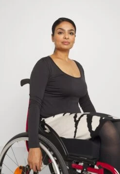 Anna Field Long Sleeved Top - Black -Anna Field 5c010988ec324294a7dd5b9af0f0fdab