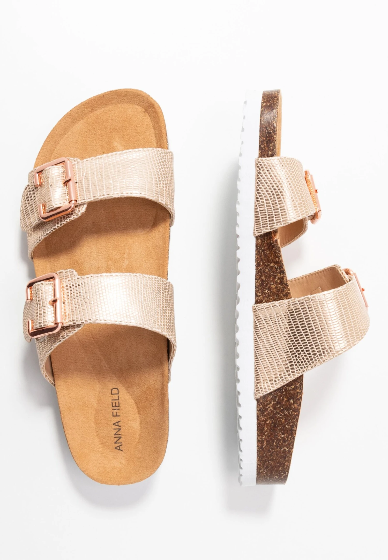 Anna Field Slippers - Rose Gold 6 Anna Field Slippers - Rose Gold - Image 4