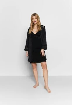 Anna Field Heidi Short Sleeves Viscose Nightdress - Nightie - Black 8 Anna Field Heidi Short Sleeves Viscose Nightdress - Nightie - Black -Anna Field 60aba76ed96d4dedb01d4572714aef10