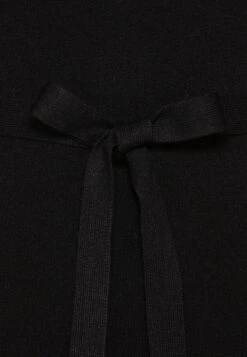 Anna Field Rollkragen Ripp Mini Strickkleid Mit Gürtel - Jumper Dress - Black -Anna Field 62df7be7431643c485074fa8c58759cf