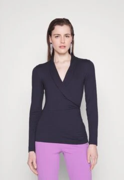 Long Sleeved Top -Dark Blue