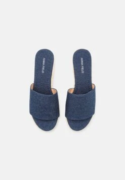Anna Field Heeled Mules - Blue Denim 13 Anna Field Heeled Mules - Blue Denim -Anna Field 6d76dbae16e84f4593fadd9b91b71b47