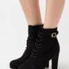 Lace-Up Ankle Boots - Black 1 Lace-Up Ankle Boots - Black -Anna Field 7250ec6a093a4a5db472f8c93081df8e