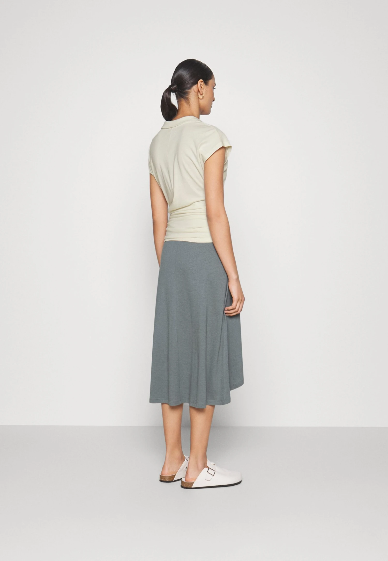 Anna Field Wrap Blouse- Blouse - Offwhite 5 Anna Field Wrap Blouse- Blouse - Offwhite - Image 3