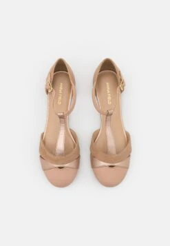 Anna Field Leather- Ankle Strap Ballet Pumps - Beige 13 Anna Field Leather- Ankle Strap Ballet Pumps - Beige -Anna Field 73c38bb24120454f8ba43b110b67ae48