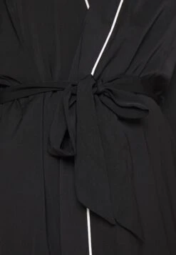 Anna Field Amanda Satin Dressing Gown - Dressing Gown - Black -Anna Field 76ccbeb28855490c87e470ed3917648a