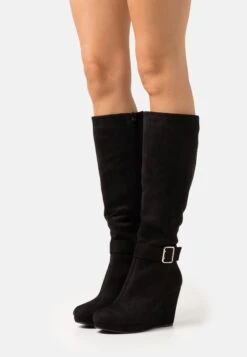Anna Field Platform Boots - Black