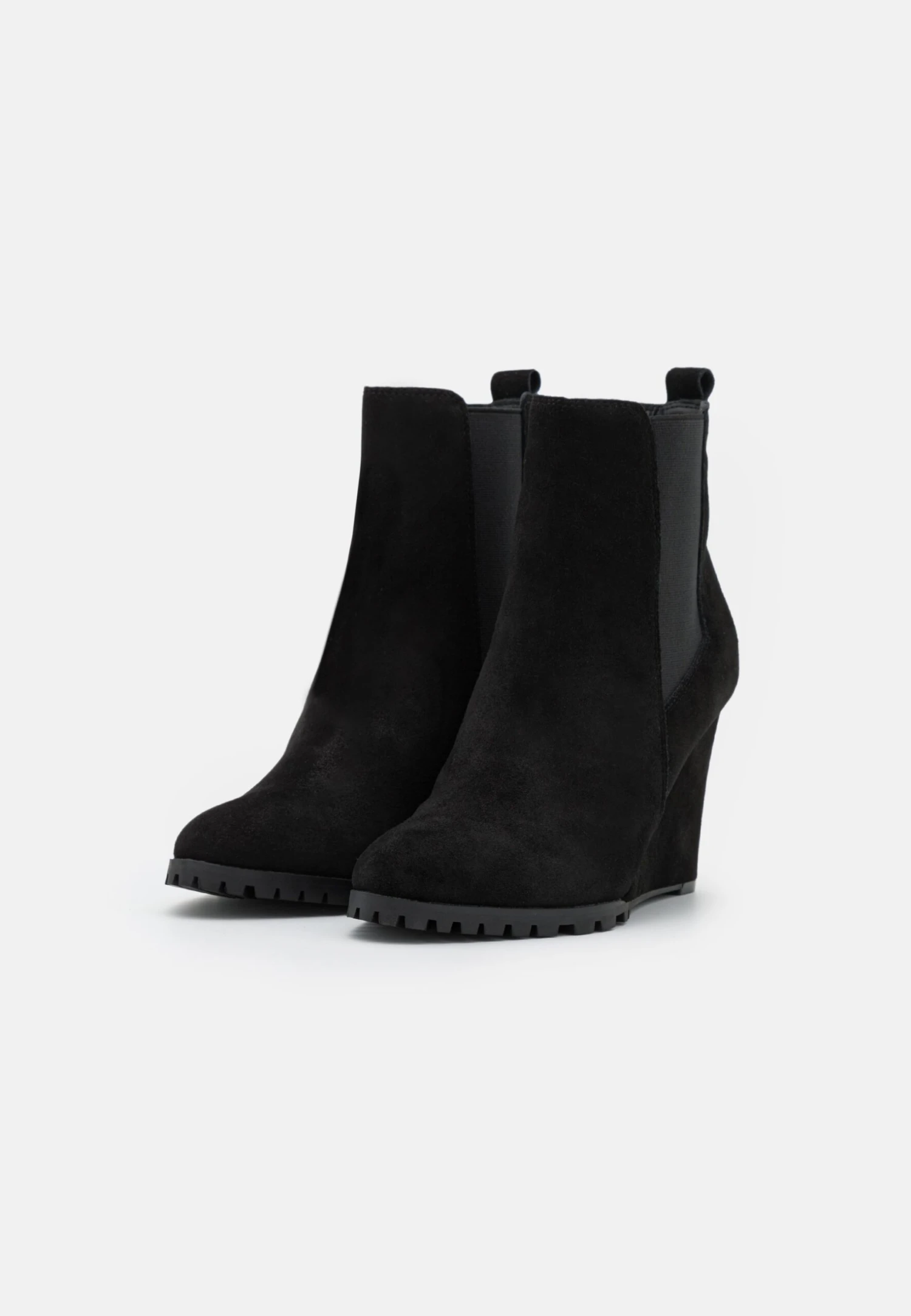 Anna Field Leather Winter Boot - High Heeled Ankle Boots - Black 4 Anna Field Leather Winter Boot - High Heeled Ankle Boots - Black - Image 2