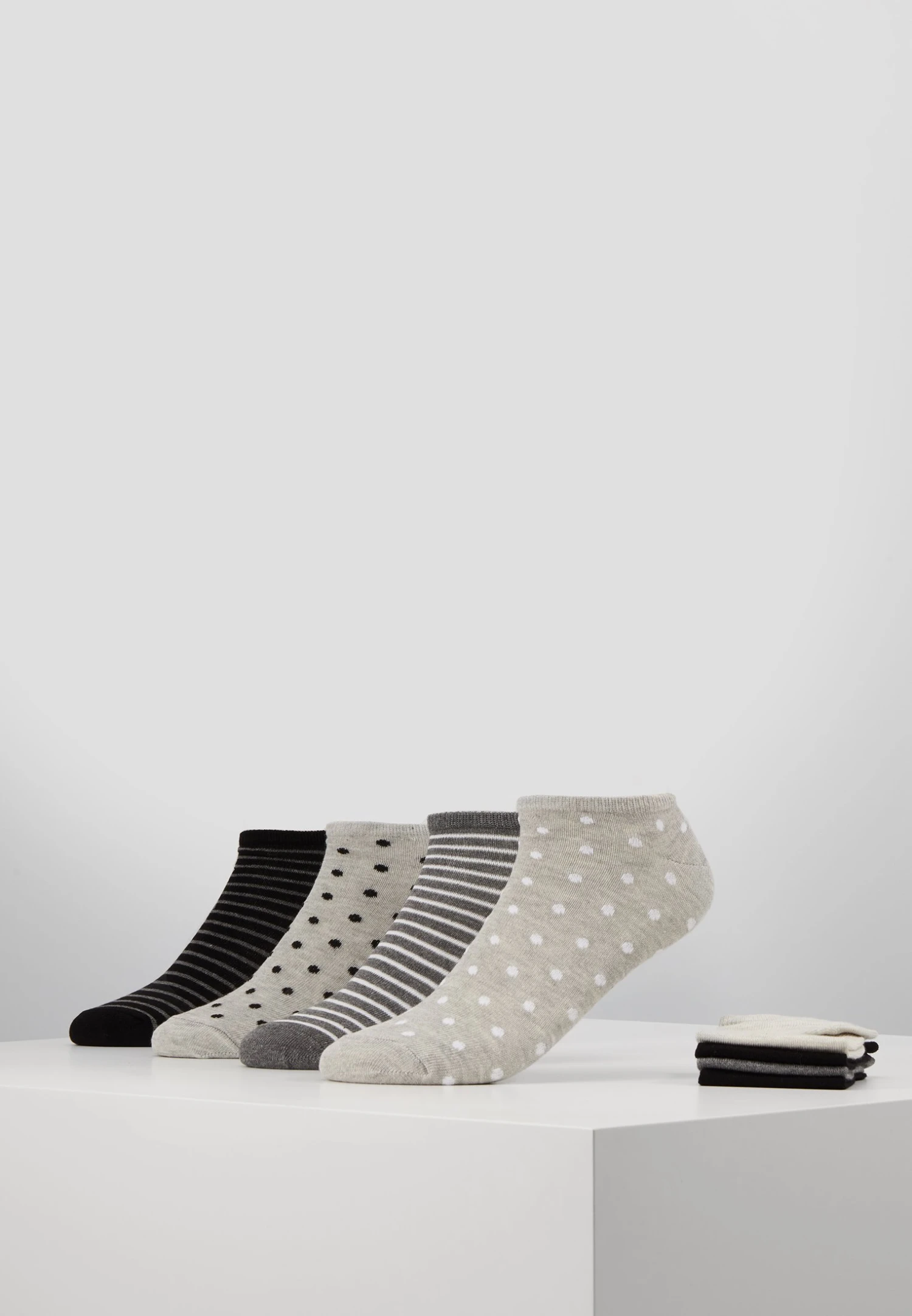 Anna Field 8Pp Spot Stripe - Socks 3 Anna Field 8Pp Spot Stripe - Socks